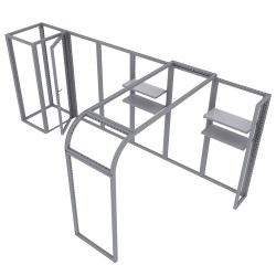 Modco Modular 4 - 20x10 Graphic Package