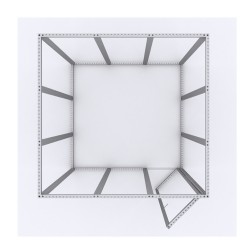 Modco Modular 6 - 10x10 Graphic Package Modco Modular 6 - 10x10 Graphic Package