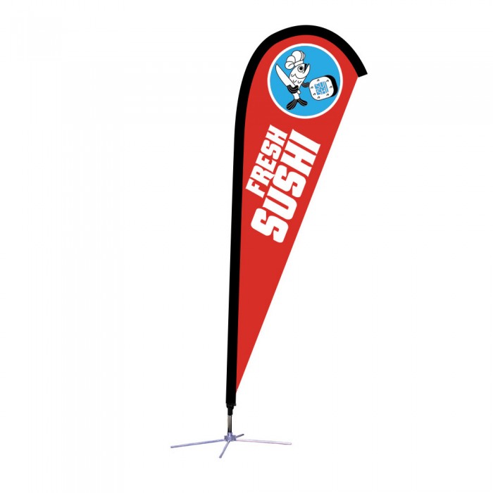 Teardrop Flag 7.5Ft. – Graphic Package