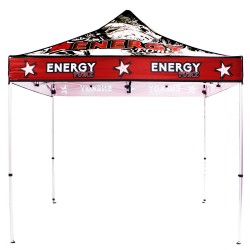 10 ft. Canopy Aluminum Tent - Full-Color UV Print Package