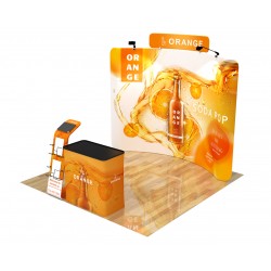 10x10ft Custom Trade Show Booth Display 18 10x10ft Custom Trade Show Booth Display 18