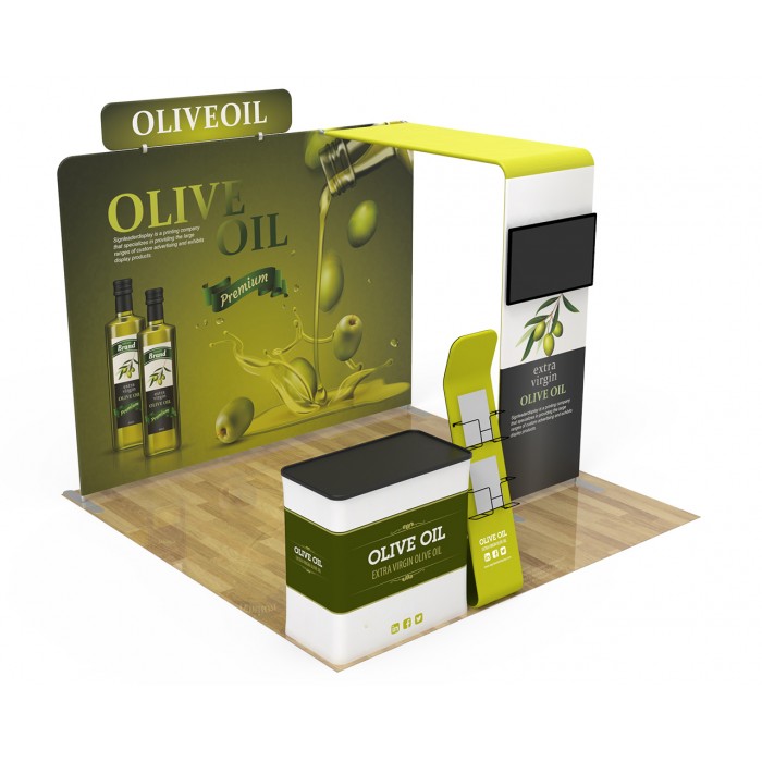 10x10ft Custom Trade Show Booth Display M 10x10ft Custom Trade Show Booth Display M