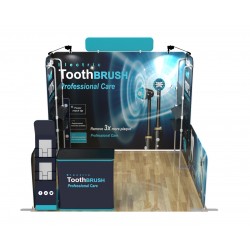 10x10ft Custom Trade Show Booth Display Y 10x10ft Custom Trade Show Booth Display Y