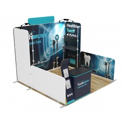 10x10ft Custom Trade Show Booth Display Y 10x10ft Custom Trade Show Booth Display Y