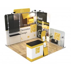 10x10ft Custom Trade Show Booth Display O 10x10ft Custom Trade Show Booth Display O