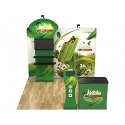 10x10ft Custom Trade Show Booth Display I 10x10ft Custom Trade Show Booth Display I