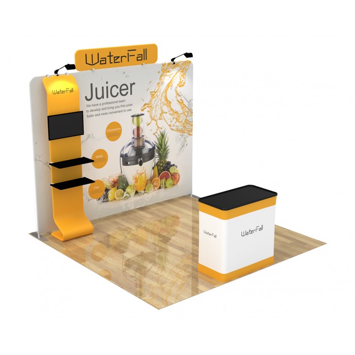 10x10ft Custom Trade Show Booth Display 17 10x10ft Custom Trade Show Booth Display 17