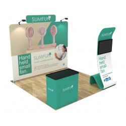 10x10ft Custom Trade Show Booth Display 25 10x10ft Custom Trade Show Booth Display 25