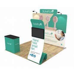 10x10ft Custom Trade Show Booth Display 25 10x10ft Custom Trade Show Booth Display 25