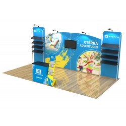 10x20ft Custom Trade Show Booth Display 16