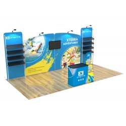 10x20ft Custom Trade Show Booth Display 16