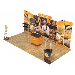 10x20ft Custom Trade Show Booth Display H 10x20ft Custom Trade Show Booth Display H