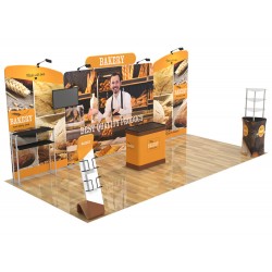 10x20ft Custom Trade Show Booth Display H 10x20ft Custom Trade Show Booth Display H