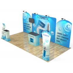 10x20ft Custom Trade Show Booth Display J