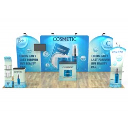 10x20ft Custom Trade Show Booth Display J