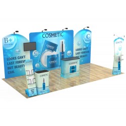 10x20ft Custom Trade Show Booth Display J