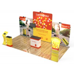 10x20ft Custom Trade Show Booth Display L
