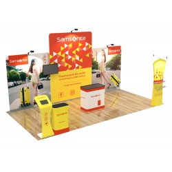 10x20ft Custom Trade Show Booth Display L