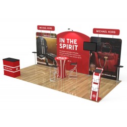10x20ft Custom Trade Show Booth Display 06 10x20ft Custom Trade Show Booth Display 06