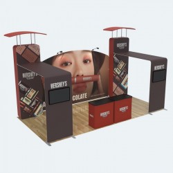 10x20ft Custom Trade Show Booth Display 14