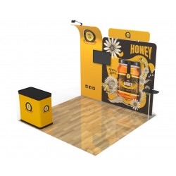 10x10ft Custom Trade Show Booth Display 16 10x10ft Custom Trade Show Booth Display 16