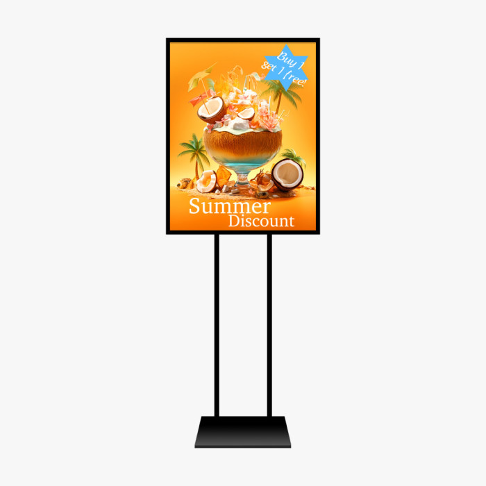 Poster Stand | PRINT AND STAND PACKAGE Poster Stand | PRINT AND STAND PACKAGE