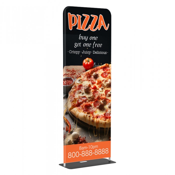 Tension Fabric Stand 36x90 - Double Sided Print