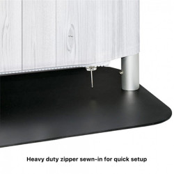 Tension Fabric Stand 36x90 - Double Sided Print Tension Fabric Stand 36x90 - Double Sided Print